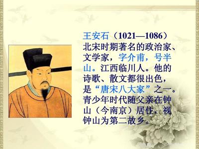 王安石散文最擅长
