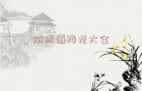 贴字开头的成语