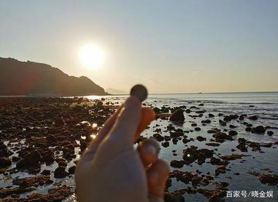 清晨海边看日出的心情