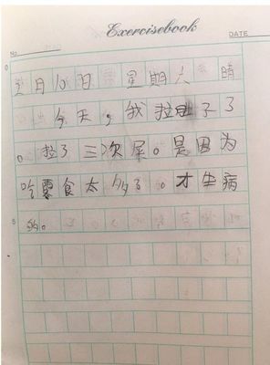 一件事情日记