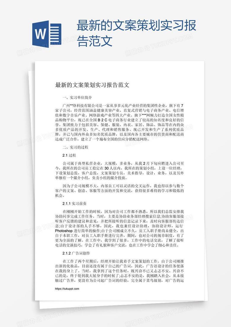 见习报告范文