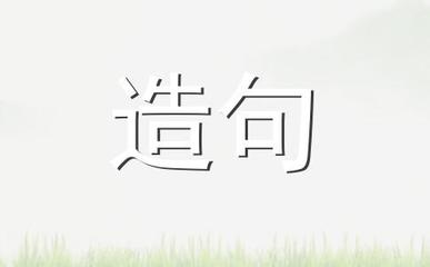 不知所云造句