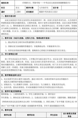 议论文复习