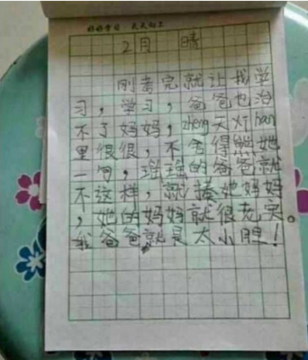 生病了的日记