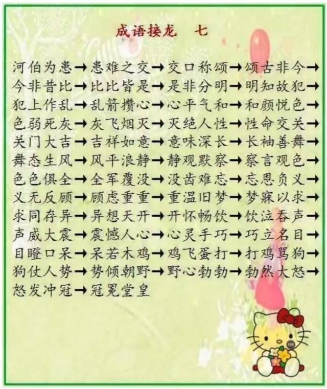 园字开头的成语接龙
