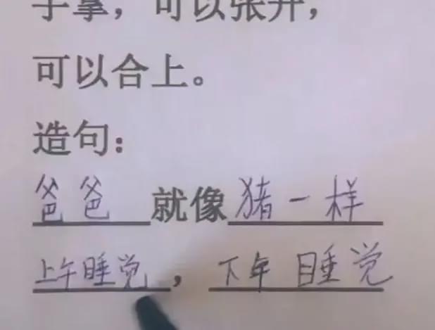 用就像一样造句
