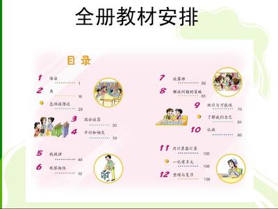四年级数学电子书