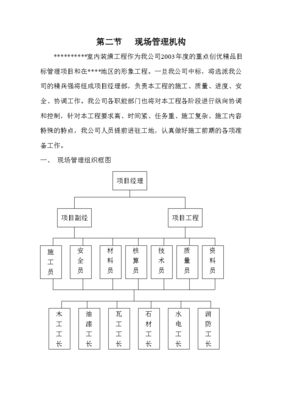 工程预算编制说明范文