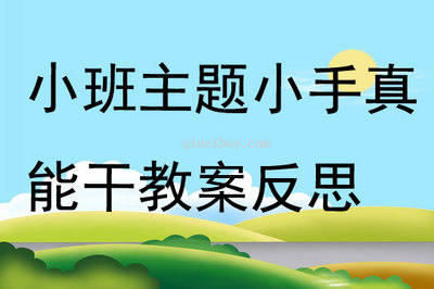 小手真能干反思