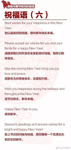 英语 祝福