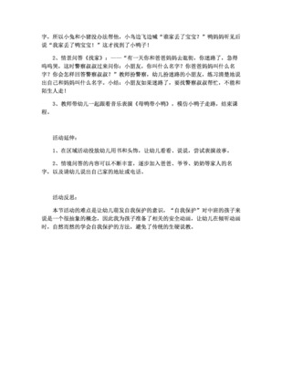 小鸭找家活动反思