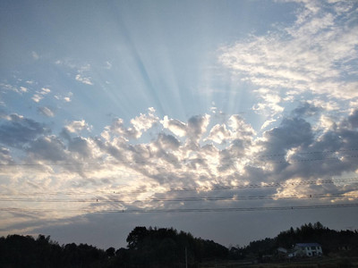 家乡的天空
