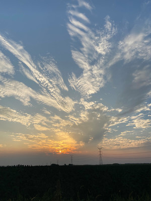 家乡的天空