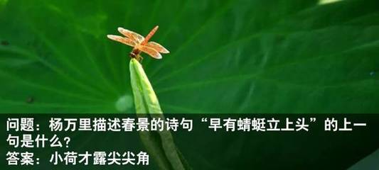 立开头的诗句