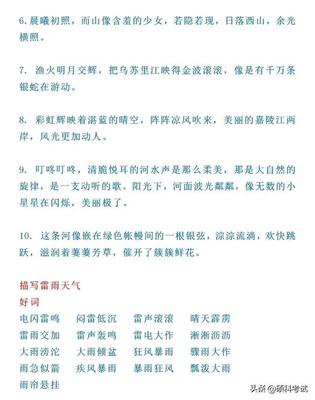四年级好句大全