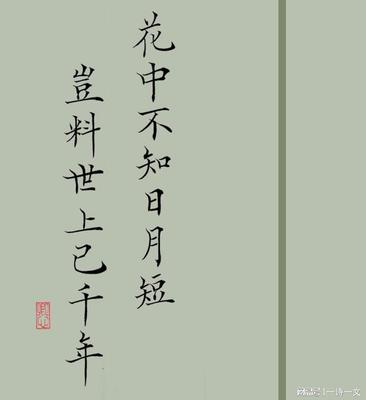 淡泊人生的诗句