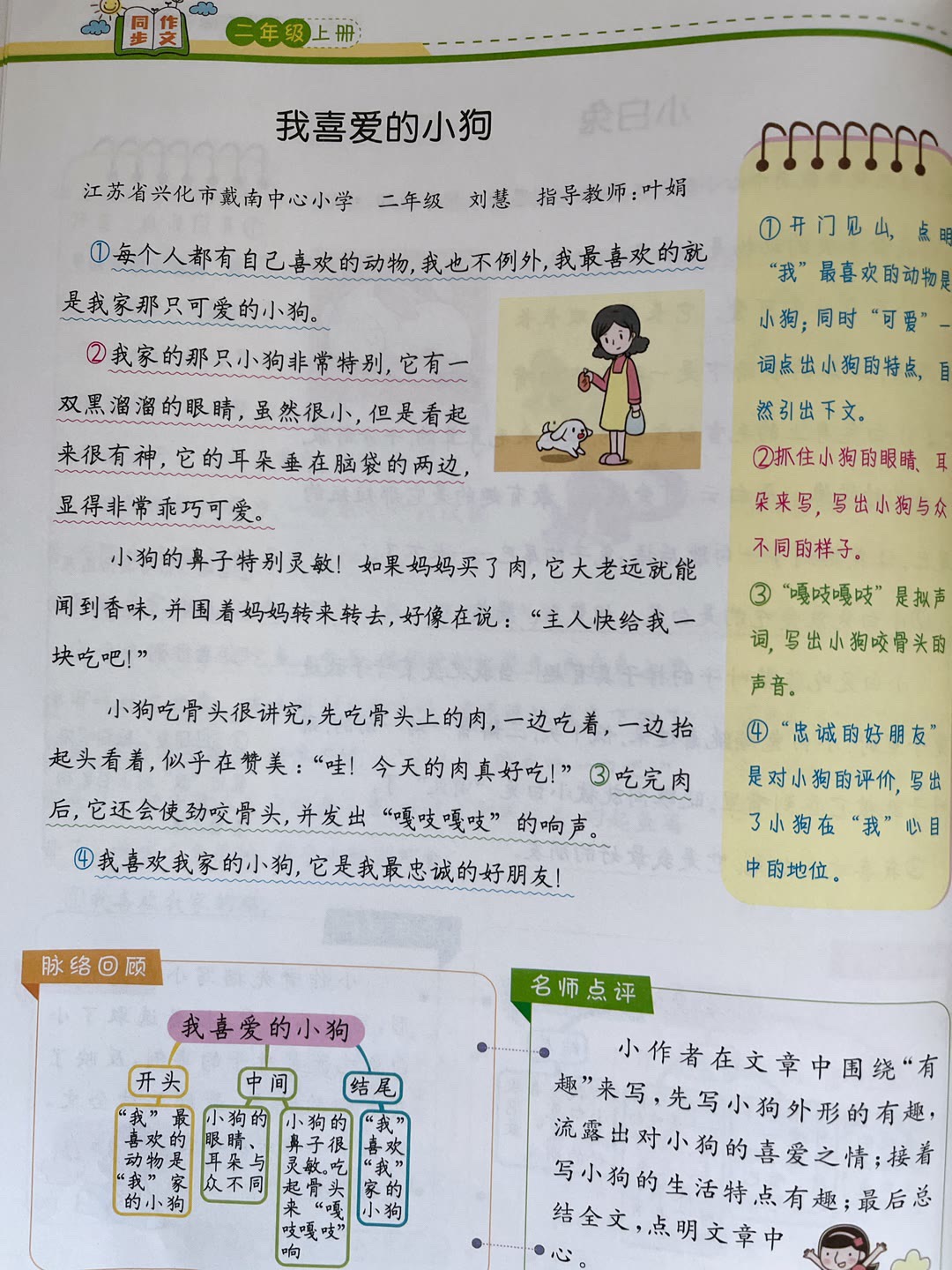 二年级写话喜欢的动物