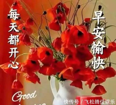 开心快乐每一天祝福语