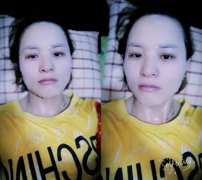 睡前一贴面膜心情说说