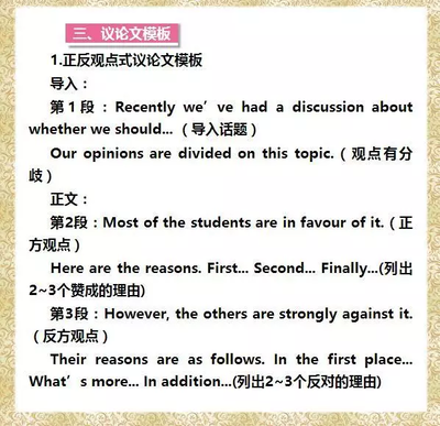 英语 议论文