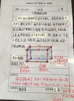 分数乘法数学日记