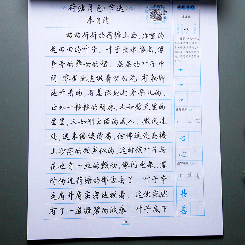 练字散文