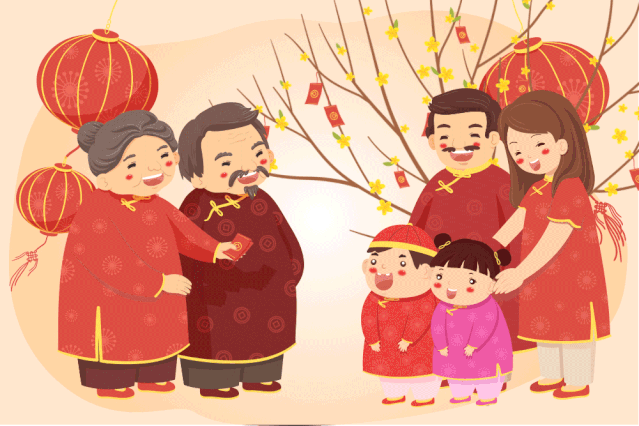 孙子出生祝福语