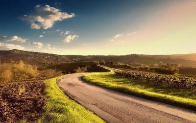 人生道路图片唯美图片
