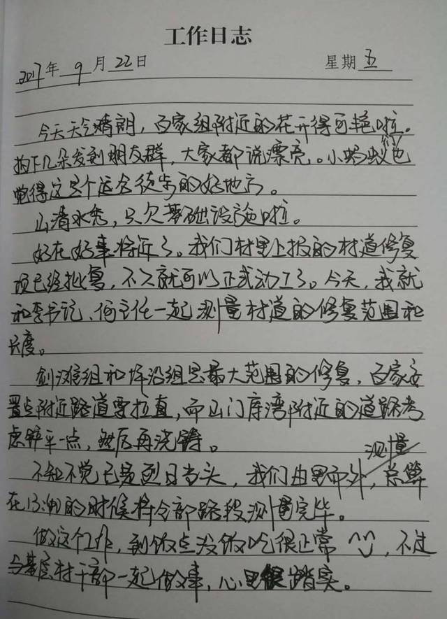 个人扶贫日记100篇