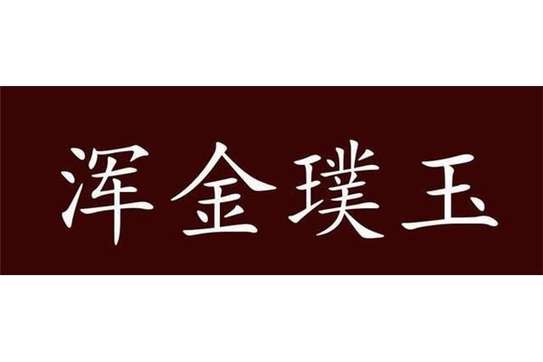浑开头的成语