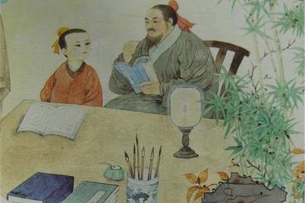 冬夜读书示子聿诗意