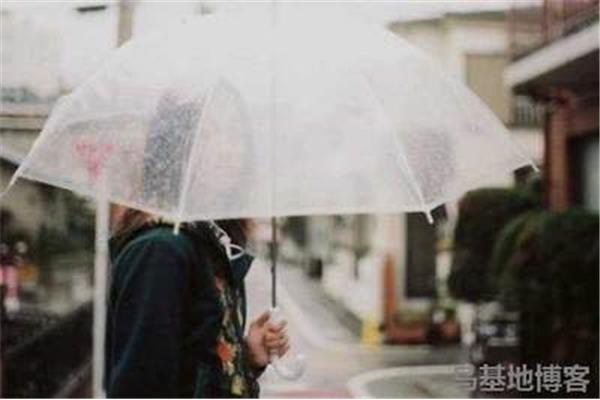 下雨天的早上心情说说